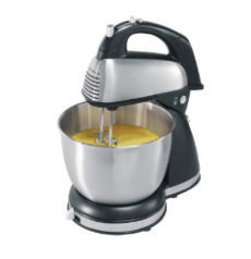 Hamiton Beach 6 Speed Hand & Stand Mixer with 6 Quart Steel Bowl