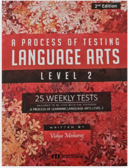 A Process of Testing Language Arts Level 2- Vidya Maharaj