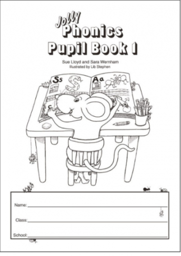 Jolly Phonics Book 1 Black & White Version