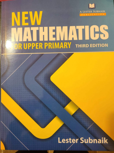 New Mathematics for Upper Primary Level 3rd Edition