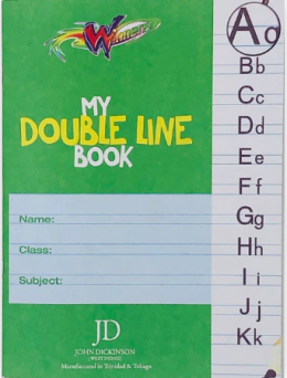 Winners Double Line Copy Book