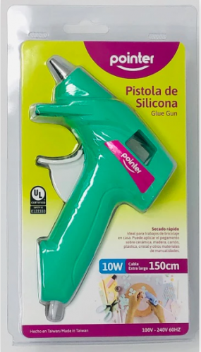 Pointer Glue Gun Assorted Colors 