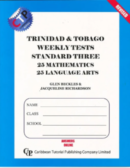 Trinidad & Tobago Weekly Tests Standard Three