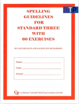 Spelling Guidelines for Standard 3 With 60 Exercises