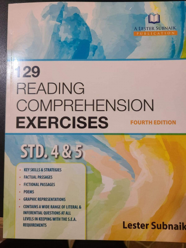 129 Reading  Comprehension Exercises Std 4&5 Revised Edition 