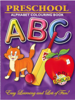 Preschool Alphabet Coloring Book ABC