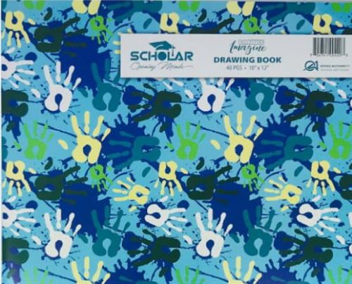 Scholar Drawing Book 10x12 48 pages